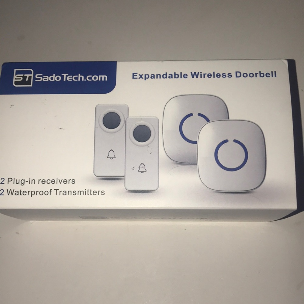 NIB Set/2 SadoTech Wireless Doorbells